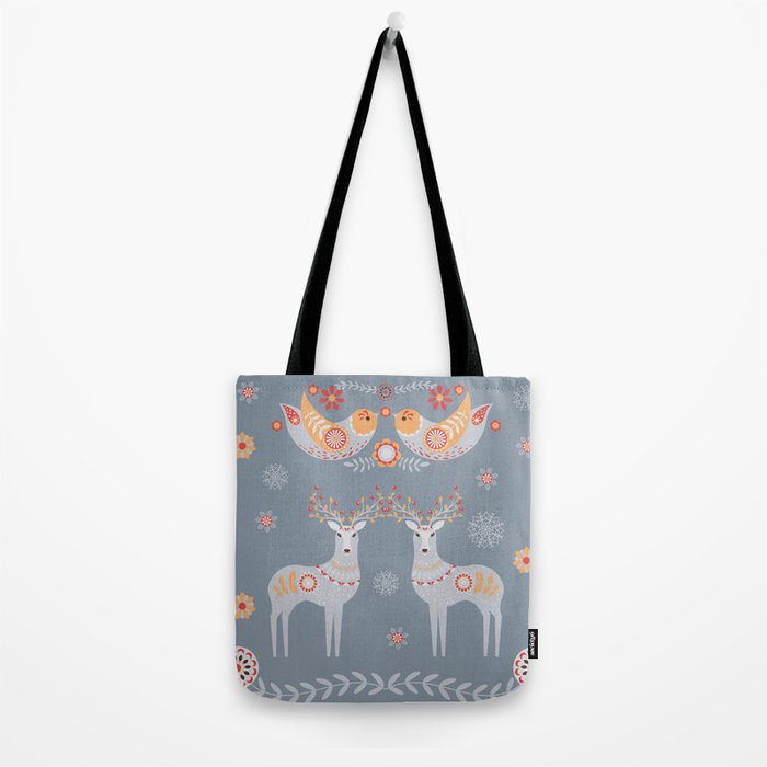 Nordic Winter Tote Bag Gallery Image 2
