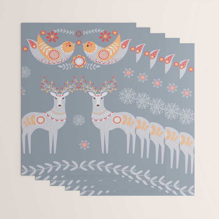 Nordic Winter Wrapping Paper Gallery Image 3