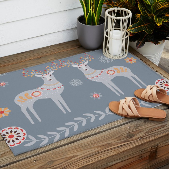 Nordic Winter Outdoor Rug Gallery Image 2