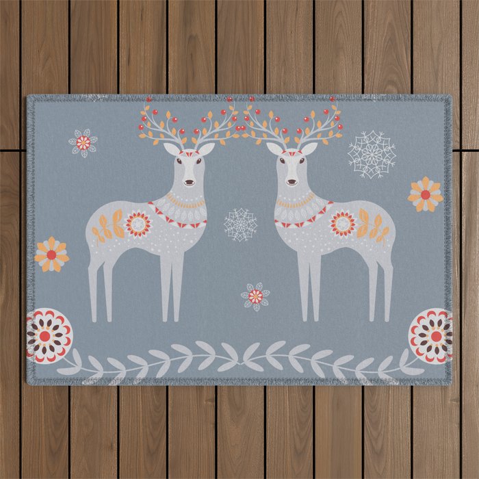 Nordic Winter Outdoor Rug Gallery Image 1