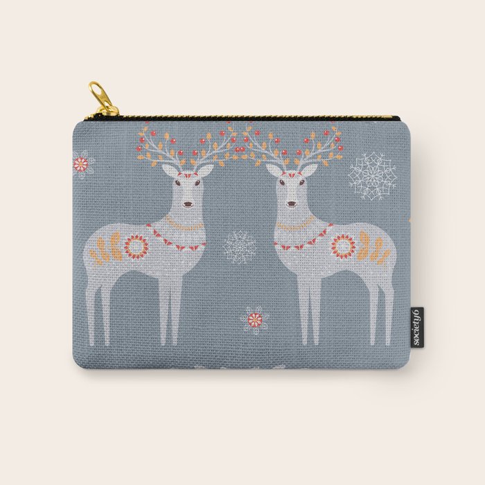 Nordic Winter Carry All Pouch Gallery Image 1