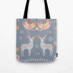 Nordic Winter Tote Bag Gallery Image 1