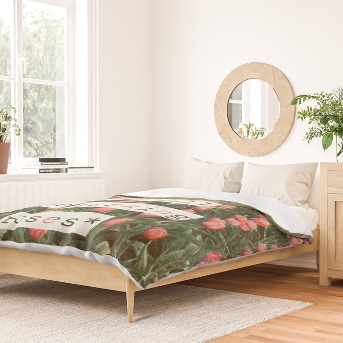 Remember to stop and smell the roses Duvet Cover Gallery Image 2