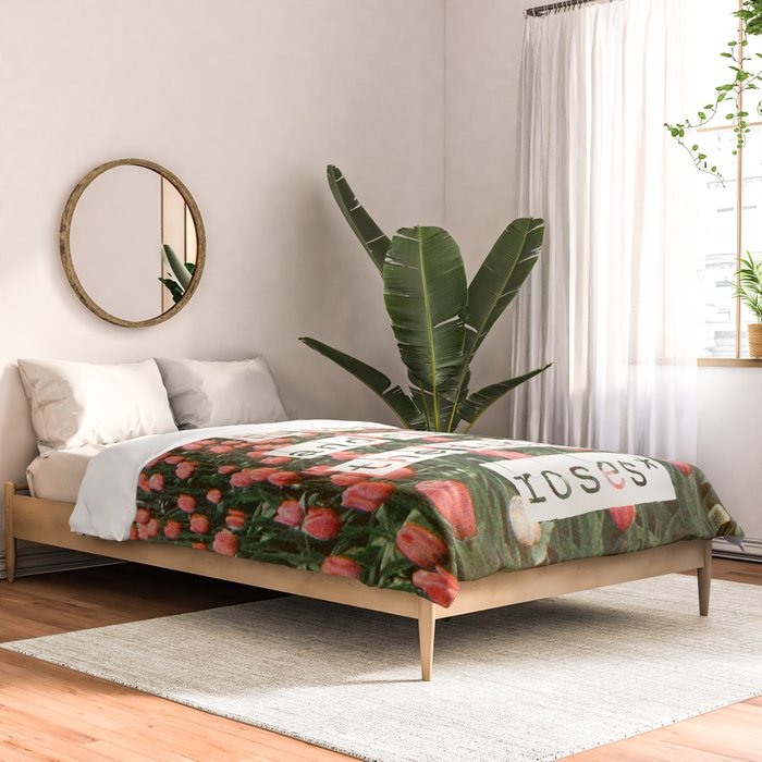 Remember to stop and smell the roses Comforter Gallery Image 2