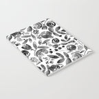 Bountiful Bouquet Black Watercolor Notebook Gallery Image 2