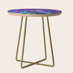 Star eater in northern lights Side Table Gallery Image 1