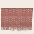 Dragonfly Pattern XVI Rose Pink Wall Hanging Gallery Image 1