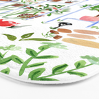 In the Garden Bath Mat Gallery Image 3