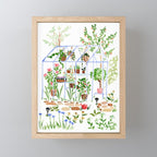 In the Garden Mini Art Print Gallery Image 1