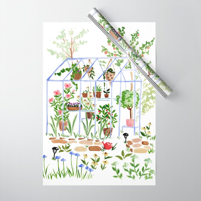 In the Garden Wrapping Paper Gallery Image 1