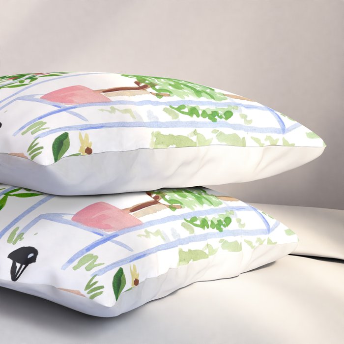 In the Garden Pillow Sham Gallery Image 3