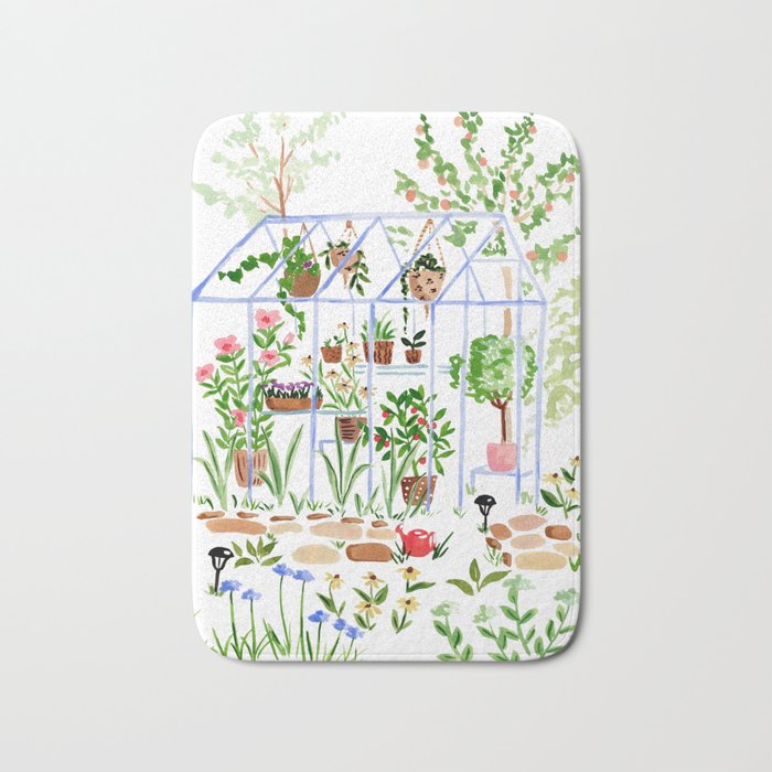 In the Garden Bath Mat Gallery Image 1