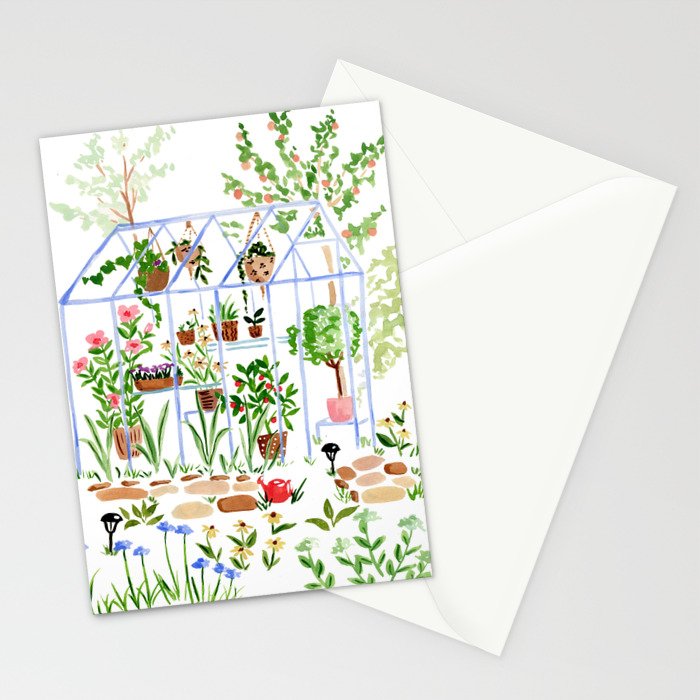 In the Garden Stationery Card Gallery Image 2