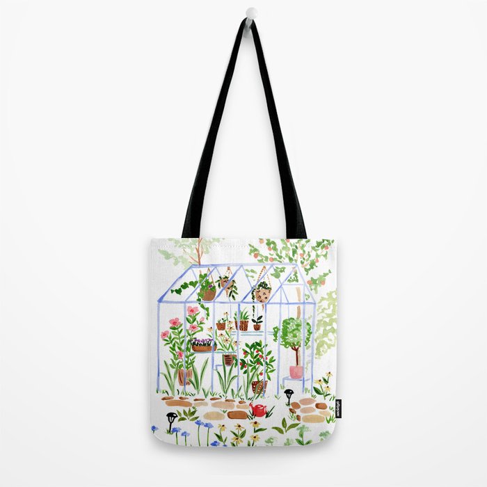 In the Garden Tote Bag Gallery Image 2