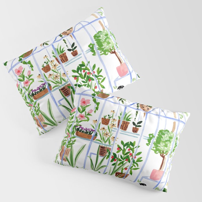 In the Garden Pillow Sham Gallery Image 3