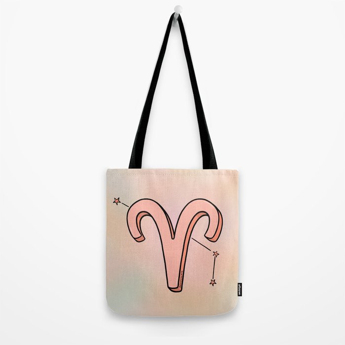 Aries Symbol Tote Bag Gallery Image 2