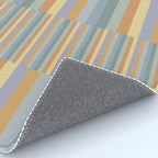 Mixed Stripes Pattern XVI Beachy Colors Rug Gallery Image 4
