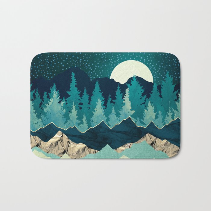 Sage Forest Bath Mat Gallery Image 1