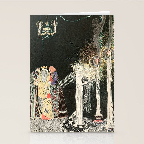 Art by Kay Nielsen from "East of the Sun and West of the Moon" (1914) Stationery Card Gallery Image 1