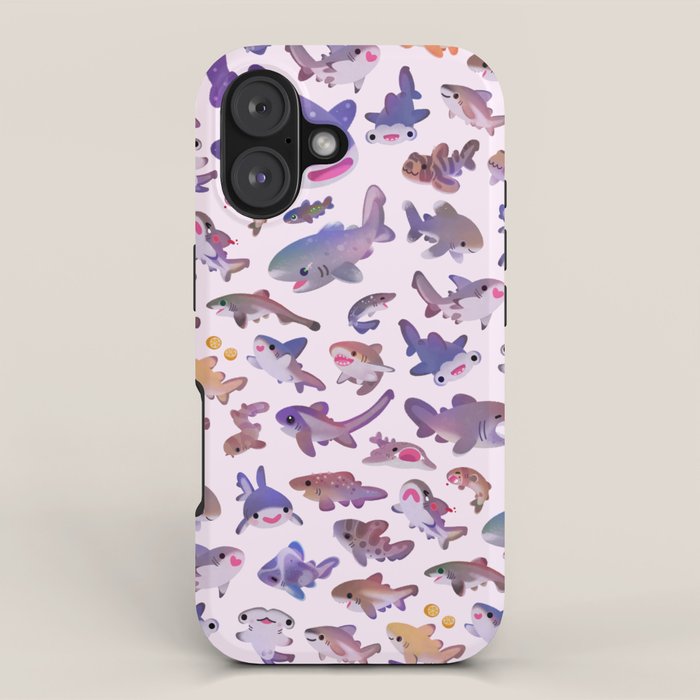 Shark day2 - bright iPhone Case Gallery Image 1