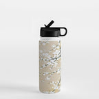 Ume flower painting,korean painting. chinoiserie. Water Bottle Gallery Image 1