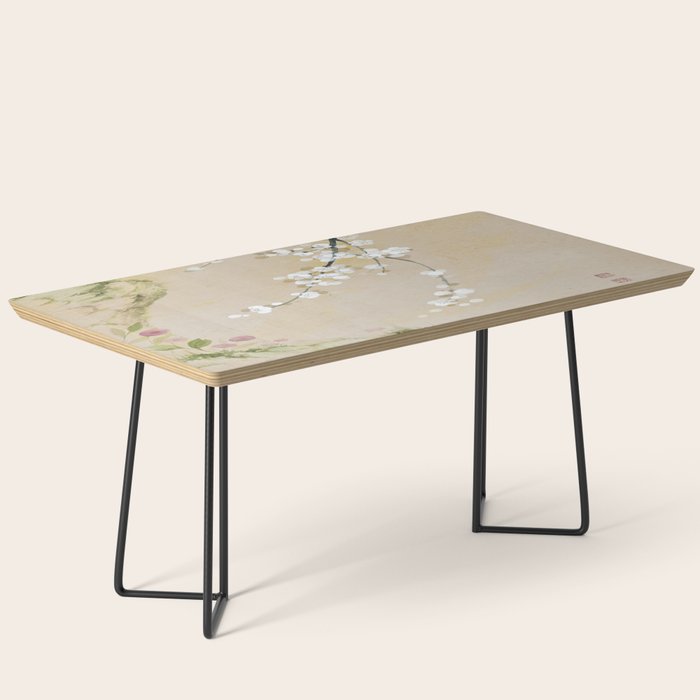Ume flower painting,korean painting. chinoiserie. Coffee Table Gallery Image 1