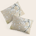 Ume flower painting,korean painting. chinoiserie. Pillow Sham Gallery Image 3