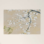 Ume flower painting,korean painting. chinoiserie. Welcome Mat Gallery Image 1
