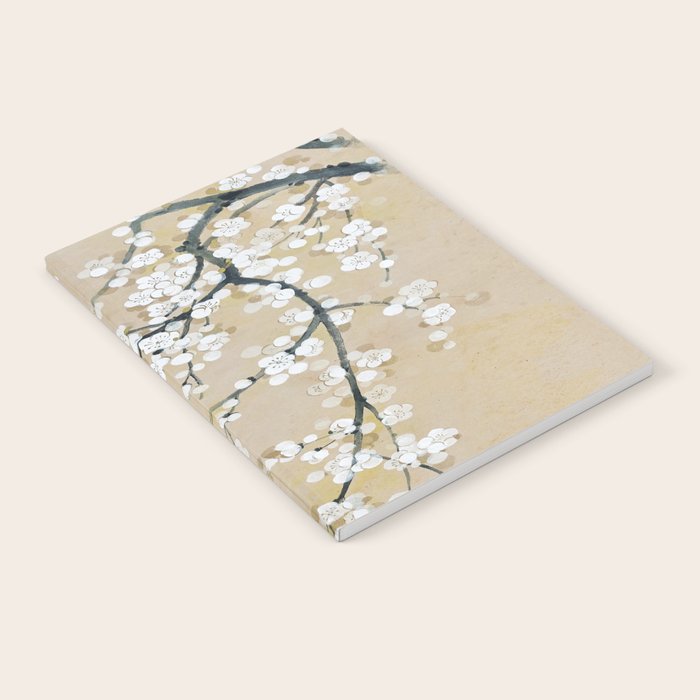 Ume flower painting,korean painting. chinoiserie. Notebook Gallery Image 2