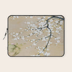 Ume flower painting,korean painting. chinoiserie. Laptop Sleeve Gallery Image 1