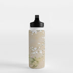 Ume flower painting,korean painting. chinoiserie. Water Bottle Gallery Image 3
