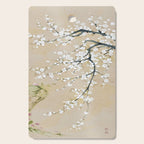 Ume flower painting,korean painting. chinoiserie. Cutting Board Gallery Image 1