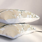 Ume flower painting,korean painting. chinoiserie. Pillow Sham Gallery Image 3