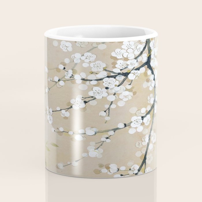 Ume flower painting,korean painting. chinoiserie. Coffee Mug Gallery Image 4