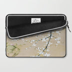 Ume flower painting,korean painting. chinoiserie. Laptop Sleeve Gallery Image 2