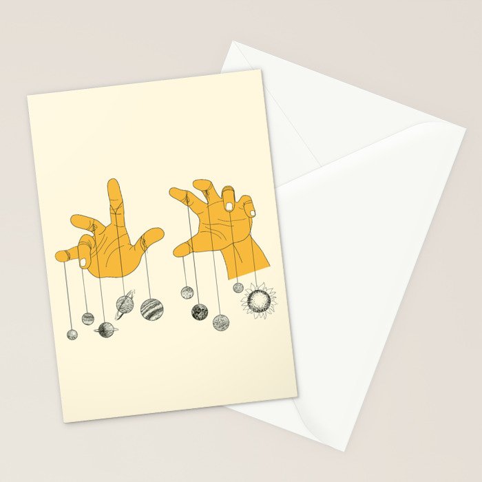Solar System Stationery Card Gallery Image 2