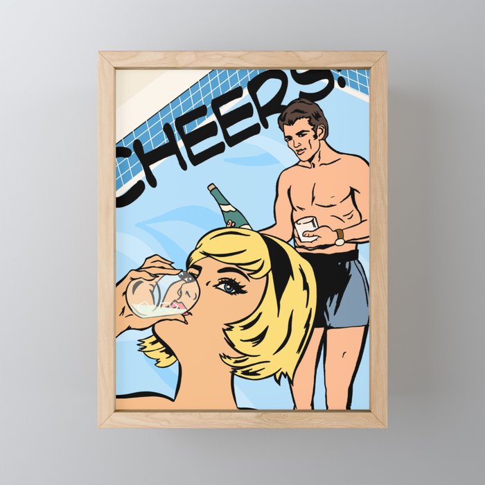 cheers! Mini Art Print