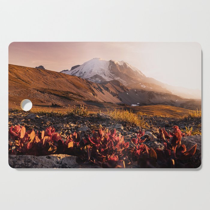 Believe in Miracles - Mount Rainier National Park Cutting Board Gallery Image 1