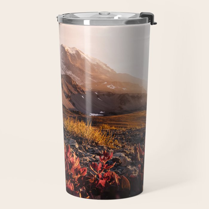 Believe in Miracles - Mount Rainier National Park Travel Mug Gallery Image 2