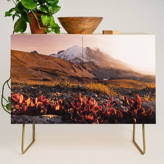 Believe in Miracles - Mount Rainier National Park Credenza Gallery Image 1