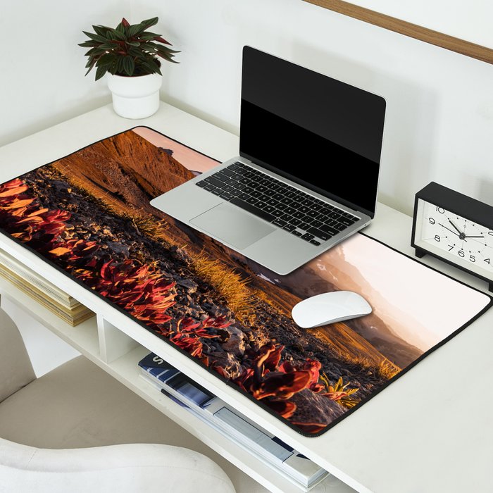 Believe in Miracles - Mount Rainier National Park Desk Mat Gallery Image 2