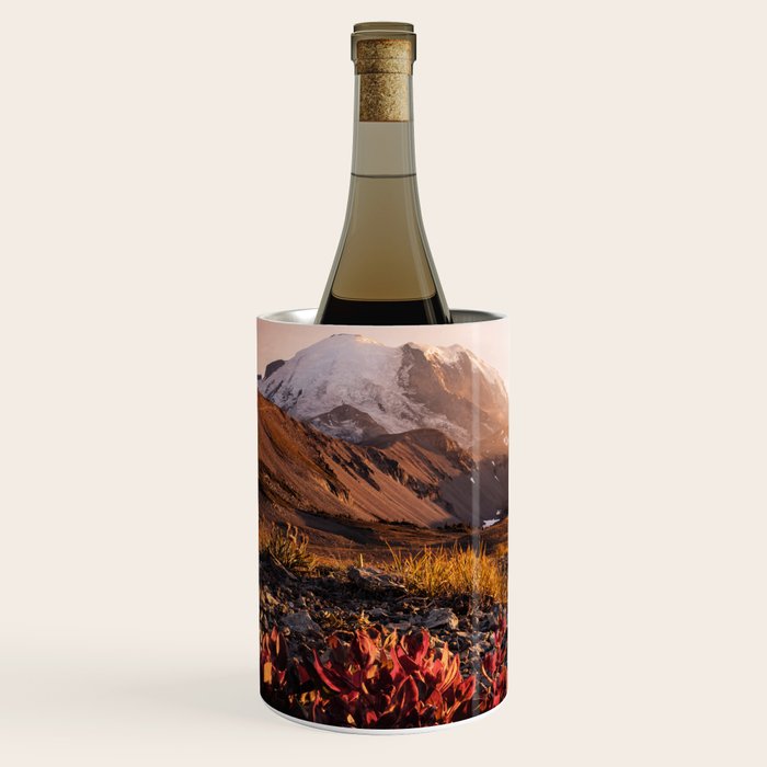 Believe in Miracles - Mount Rainier National Park Wine Chiller Gallery Image 1
