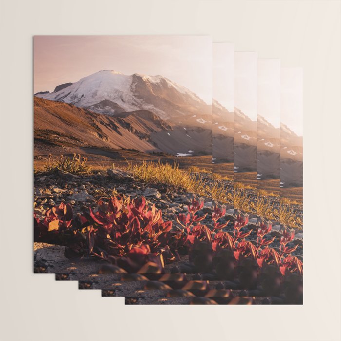 Believe in Miracles - Mount Rainier National Park Wrapping Paper Gallery Image 3