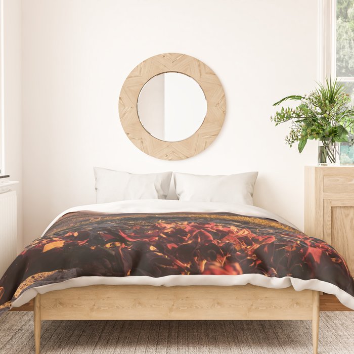 Believe in Miracles - Mount Rainier National Park Duvet Cover Gallery Image 3