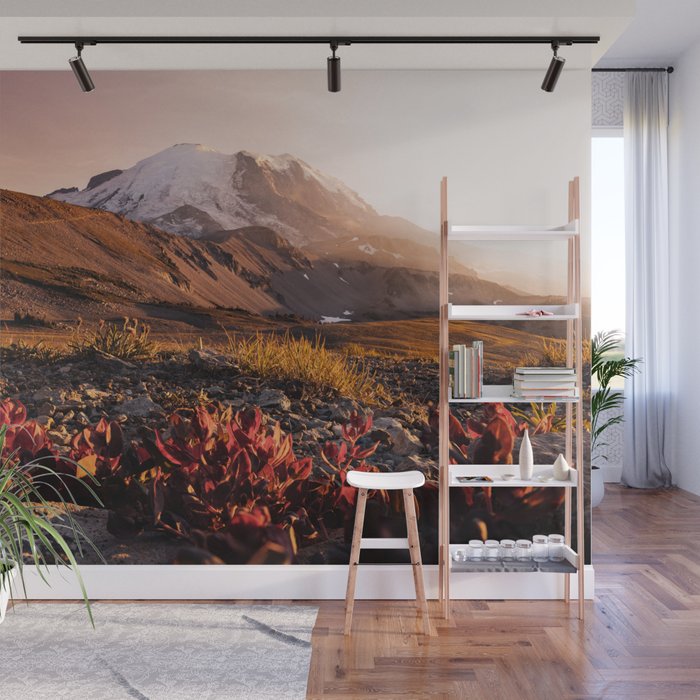 Believe in Miracles - Mount Rainier National Park Wall Mural Gallery Image 1