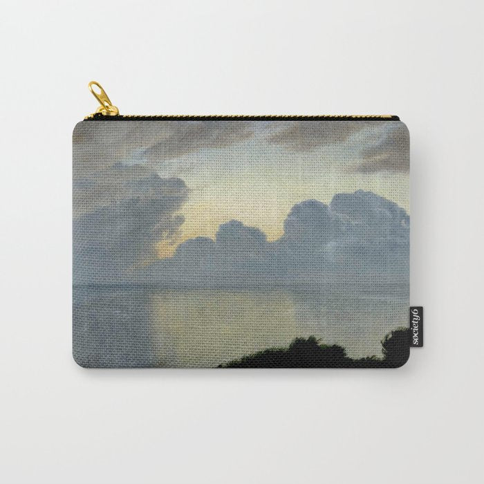 Summer night by the sea, tisvilde, 1900, Oil Landscape Painting  Carry All Pouch Gallery Image 1