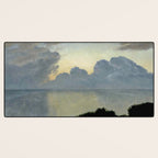 Summer night by the sea, tisvilde, 1900, Oil Landscape Painting  Desk Mat Gallery Image 3