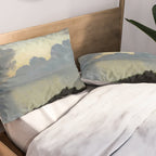 Summer night by the sea, tisvilde, 1900, Oil Landscape Painting  Pillow Sham Gallery Image 2