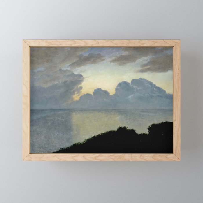 Summer night by the sea, tisvilde, 1900, Oil Landscape Painting  Mini Art Print Gallery Image 1