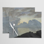 Summer night by the sea, tisvilde, 1900, Oil Landscape Painting  Placemat Gallery Image 1